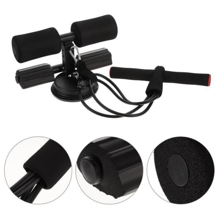 Support Pour Pieds D'abdominaux – Ventouses Réglables, Charge 325 Kg – Portable Pour Fitness Maison
