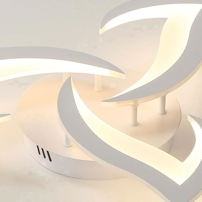 39W LED Plafonnier, LED Plafonnier Dimmable Avec Télécommande