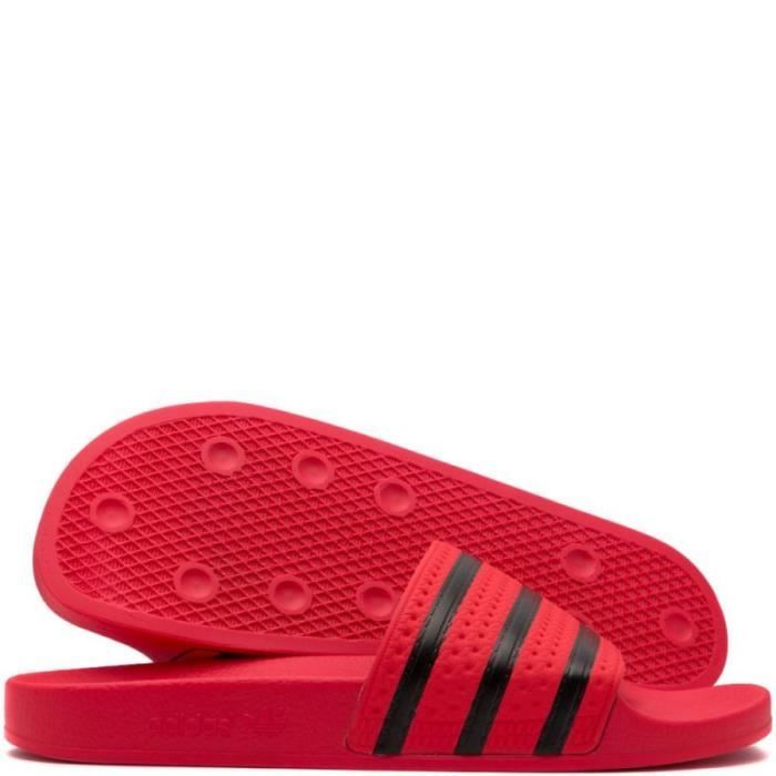 Sandale adidas rouge outlet