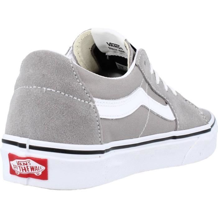 Basket VANS 110791 Femme Gris Lacets Gris Cdiscount