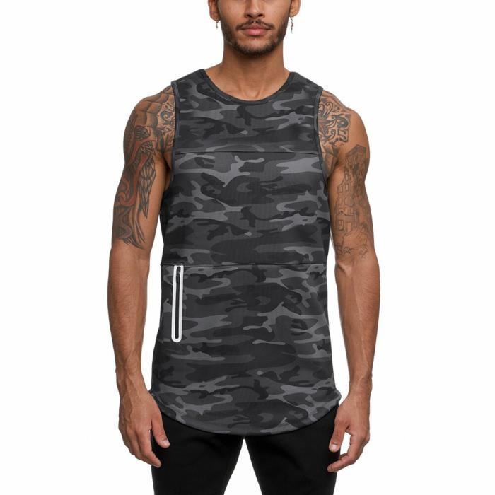 Debardeur camouflage best sale