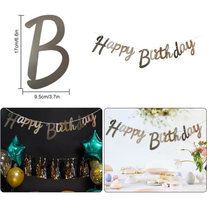 Bannière Anniversaire 18 Ans - Décoration