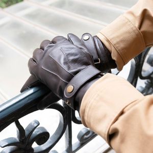 Gants en Cuir Thermiques Isolés pour Hommes Hiver 3M