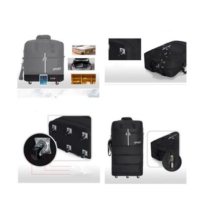 Sac De Sport XL 80 Litres - Imperméable - 5 Poches - Pour Voyage Camping Gym