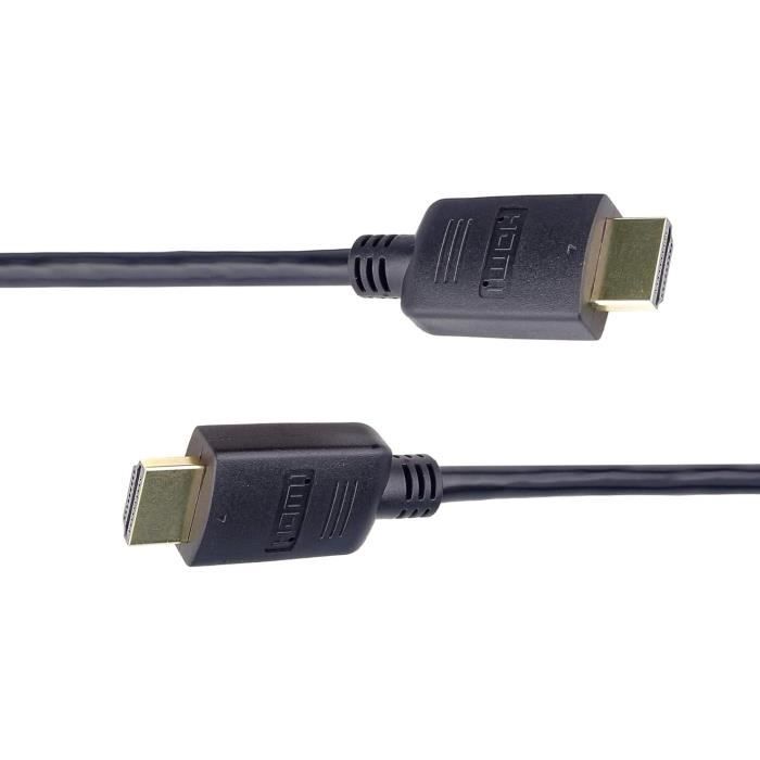 Câble HDMI vers mini HDMI 2.0 Haute vitesse 4K 2160P 3D UItra HD 1m80 -  Cdiscount TV Son Photo