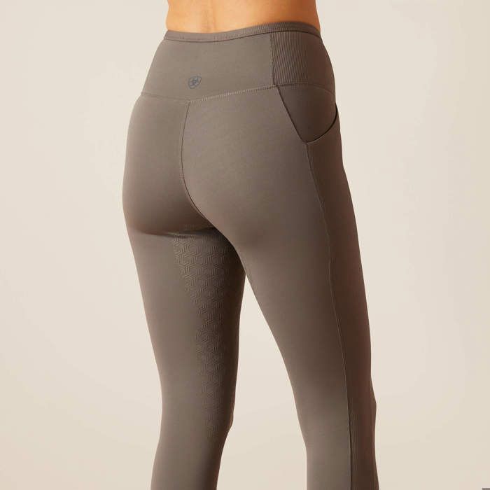 Collant équitation Demi-grip Ariat Fille – Noir Floral – Taille XXL / 16 – NEUF