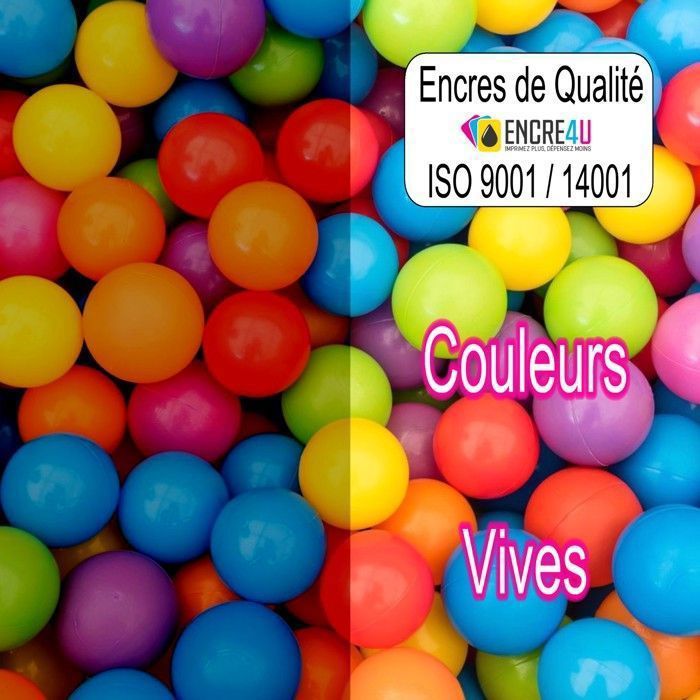10 Cartouches D'encre Compatibles PGI-580XXL CLI-581XXL Pour Canon - Multicouleur