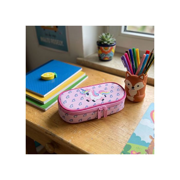 Trousse À Crayons Licorne, 3D Trousse Scolaire Imperméable, Eva Trousse
