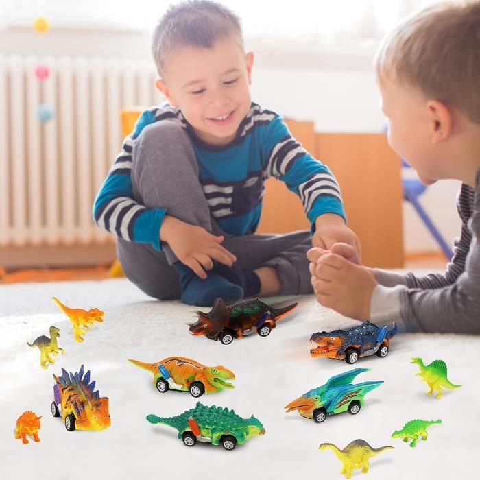 Voiture Dinosaure Jouet, Jouet Dinosaure 6 Packs Voiture de Dinosaure pour  Cadeau Enfants Fille Garçon 3,4,5,6 Ans Voiture Jouet - Cdiscount Jeux -  Jouets