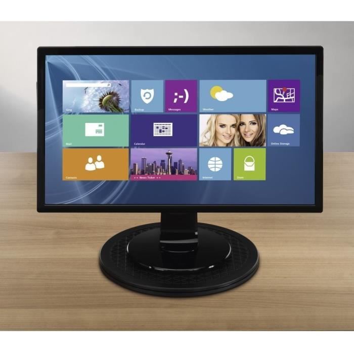 Plateau Tournant 360° - Support Pour TV, Enceintes Ou Décoration - Diamètre 25cm