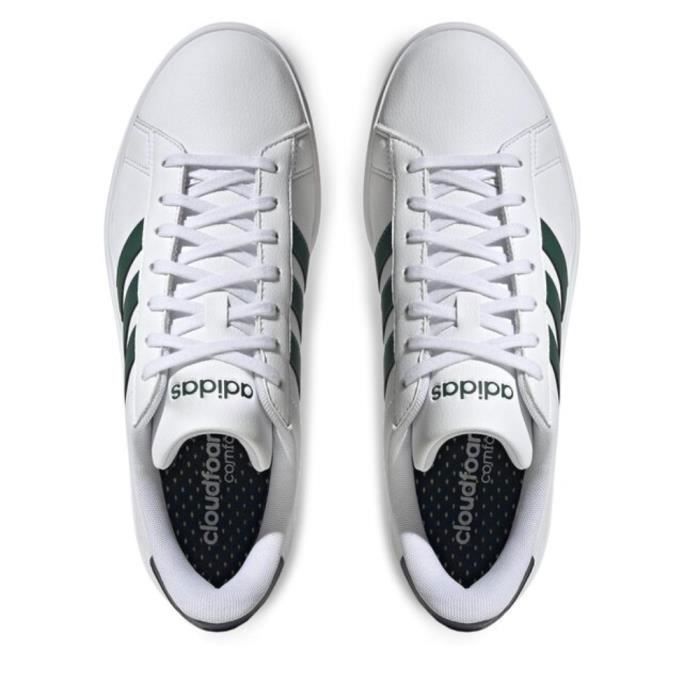 Adidas cloudfoam homme blanche online