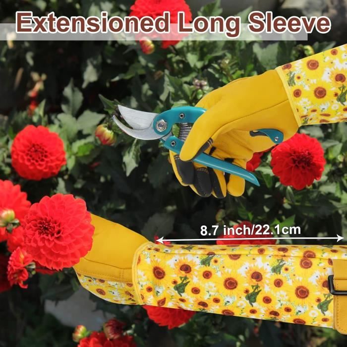 Gants De Jardinage Résistants Aux épines - Lot De 3 Paires - Tissu Respirant, Protection Renforcée - Homme Et Femme - Travail, Bricolage