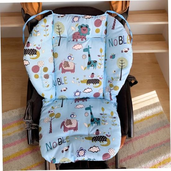 Coussin Chaise Haute Bébé Animal Mignon - Coussin Poussette Épaissi Confortable