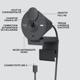 Logitech Brio 300 Webcam Full HD avec confidentialité, micro à réduction de bruit, USB-C - Graphite-5