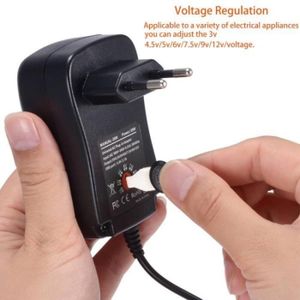 Adaptateur Secteur 12V Pour Caméras De Surveillance - Entrée 100-240V, Câble 120cm