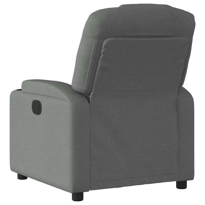 Fauteuil de Massage et Relaxation électrique pivotant inclinable avec Repose -Pied revêtement synthétique Noir | Leroy Merlin
