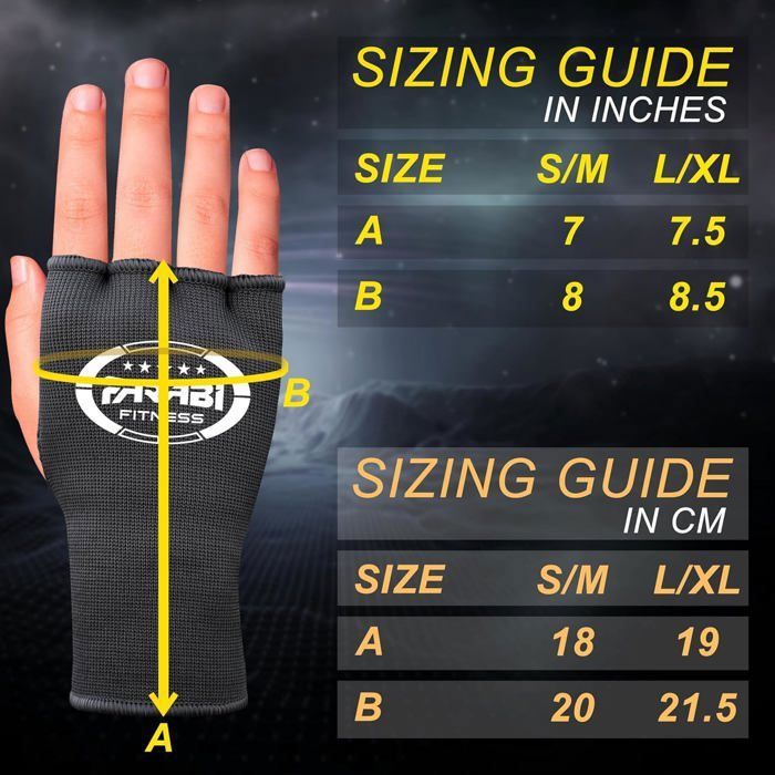 Sous-gants De Boxe Avec Gel ONOMASTE – Protection Des Poignets Et Phalanges, Pour MMA Et Kickboxing, En Cuir Synthétique, Noir
