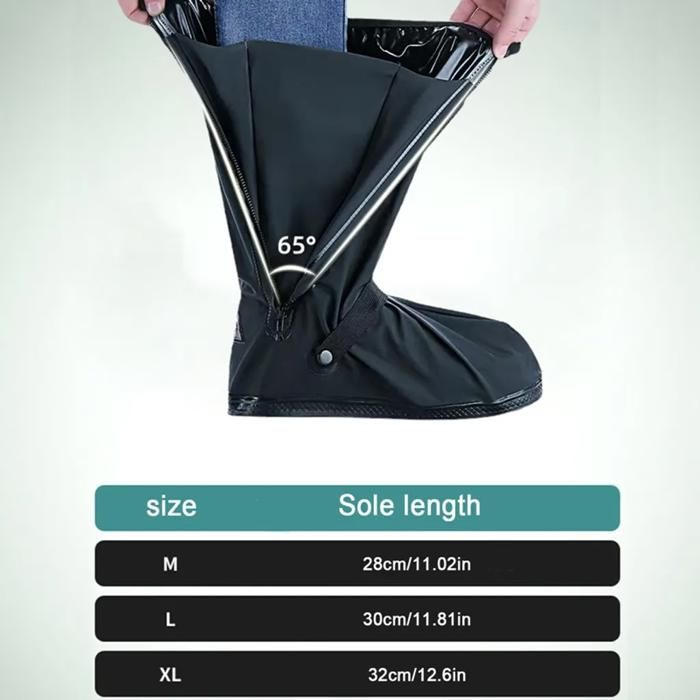 Couvre Chaussure Impermeable Couvre-chaussures Imperméable, Avec Fermeture éclair Convient Aux Jours De Pluie Et De Nneige Surselles Chaussures Femmes