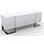 Meuble tv chrome