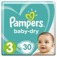 Couches baby dry T3 x 30 Pampers-0