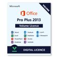 Microsoft Office 2013 Professionnel plus - Clé licence Numerique - Windows 32/64-0