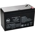 Batterie Universal Power 12 Volt 7 Ah (UB1270) 12V 7Ah Alarme - AJC-D7S-B-0-112965-0