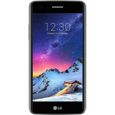 Téléphone mobile - LG - K8 2017 Titan - 16 Go - Gris - 4G - Lecteur d'empreintes digitales-0