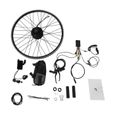 Kit de modification de vélo électrique 700c 36V 250W kit de modification de vélo électrique roue arrière LCD-0