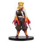YIBUJIAZU Réaliste Figurine d'action de l'anime Demon Slayer Kyojuro Rengoku Statue de l'épéiste Flame Hashira Jouet Gfit Figurine de manga à