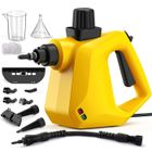 GPFUOEA Nettoyeur Vapeur à Main - 1050 W, 250 ml, Câble de 2 m, Haute Pression 3.0 Bar - Vaporisateur Portable avec 11 Accessoires