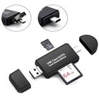 MONDPALAST Type C 3 en 1 Lecteur de Carte Mémoire USB SD / Micro SD / TF OTG Adaptateur