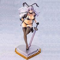 Anime cadeau Anime modèle poupée Moegirl lapin guerrier 1-6 Usada Yu belle fille jouet figurine Sculpture 28CM
