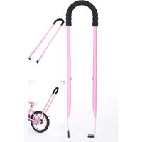 Barre de poussée pour vélo d'enfant - Marque - Modèle - Rose - Plastique - Vélo loisir