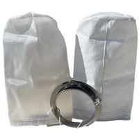 Filtre pour piscine - NO NAME - 2 poches - 1 bague de maintien COMPATIBLE DESJOYAUX 10 - 10 - Blanc