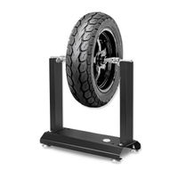 UISEBRT Béquille d'équilibrage pour roues de moto, Équilibrage des pneus, Revêtement en poudre, Support en acier (Noir, 1 Pièce)
