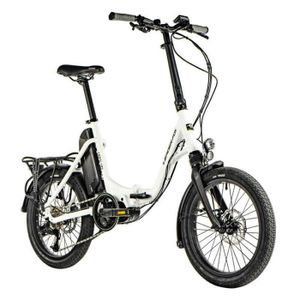 VÉLO ASSISTANCE ÉLEC Vélo électrique pliant Bafang M300 Leader Fox Harlan 2023 - blanc - 20