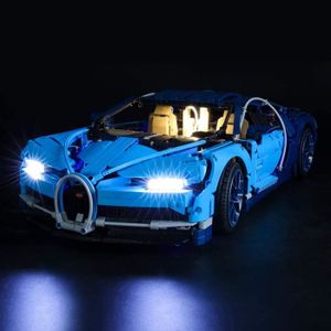 ASSEMBLAGE CONSTRUCTION Kit de LED pour Lego Technic Bugatti Chiron - BRIK
