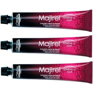 COLORATION Colorations L’Oréal Majirel Lot de 3 tubes de crèm