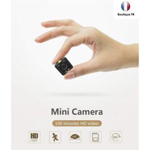 CAMÉRA MINIATURE Mini caméra espion 1080P France - SQ11 avec vision