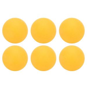 BALLE TENNIS DE TABLE Qiilu Balles de ping-pong 6Pcs/Jeu REGAIL Balles de Tennis de Table en Plastique ABS 3 Étoiles pour Sports Entraînement de