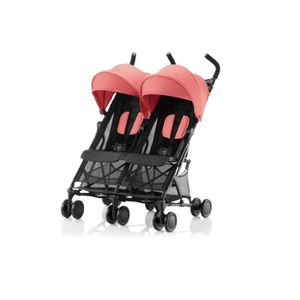poussette double compacte au pliage