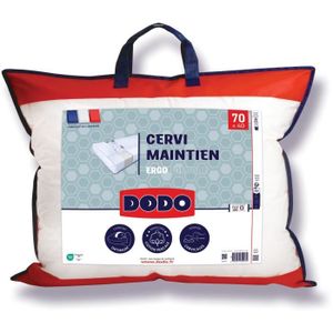 Lot De 2 Oreillers DODO Anti Allergies - 65x65 Cm - ACTI PLUS II | Leroy Merlin