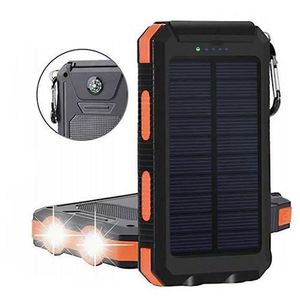 Power Bank Solaire 20000 MAh PD20W - Batterie Externe étanche, Charge Rapide USB-C, Pour Smartphone, Tablette - 4