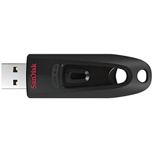 CLÉ USB Clé USB 3.0 SanDisk Ultra 128 Go jusqu'à 130 Mo-s 