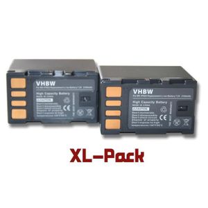 BATTERIE APPAREIL PHOTO 2 batteries de rechange pour GS-TD1EU - Remplace :