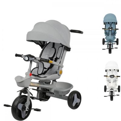Tricycle Enfant/bébé 18 à 48 Mois évolutif Double Auvent Pliable et Arceau de Sécurité 40 kg Max, 102x60x100cm, Noir Tricycle Enfant/bébé 18 à 48 Mois évolutif Double Auvent Pliable et Arceau de Sécurité 40 kg Max, 102x60x100cm, Noir