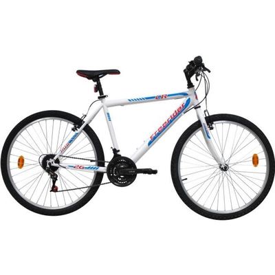 VTT 26'' Tout Suspendu Homme Freerider - 18 Vitesses - Freins V