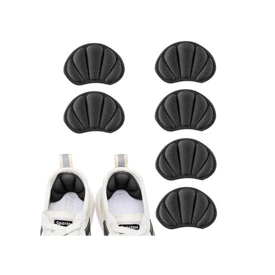 Coussinet Chaussure Trop Grande, 3 Paires Auto - Adhésif Talon Grip Sol Talon Pad Imperméable à