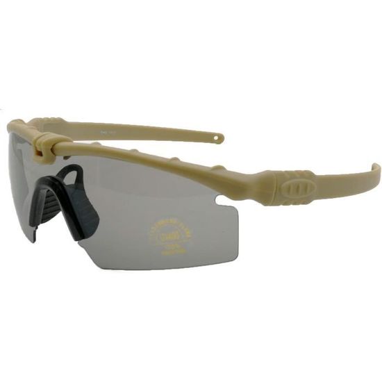 Lunettes De Sport Militaires - Protection UV400 Pour Moto, Vélo, Randonnée - Sangle Élastique - TPU Résistant
