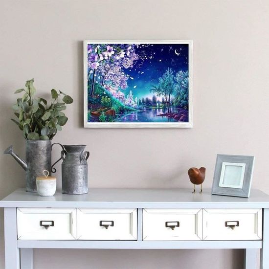 Diy Mosaique Broderie Diamant Complet Plein 5D Par Numéro Panda Toile